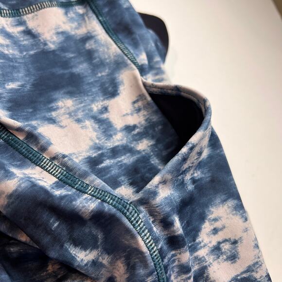 LULULEMON SPEED TIGHT lll SEA SIDE SILVER FOX ALBERTA LAKE NAVAL BLUE Sz 4 - Picture 5 of 6